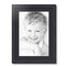 ArtToFrames 16x22" Matted Picture Frame with 12x18" Single Mat Photo Opening Framed in 1.25" Black and 2" Mat (FWM-4083-16x22)